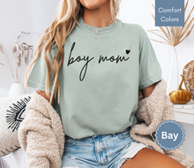 Load image into Gallery viewer, Boy Mom Sweatshirt Boy Mom Shirt Boy Mama Sweatshirt Boy Mama Shirt Mother's Day Gift for Mom Birthday Gift New Mom Gift Baby Shower Gift
