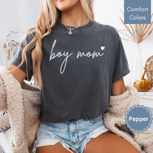 Load image into Gallery viewer, Boy Mom Sweatshirt Boy Mom Shirt Boy Mama Sweatshirt Boy Mama Shirt Mother's Day Gift for Mom Birthday Gift New Mom Gift Baby Shower Gift