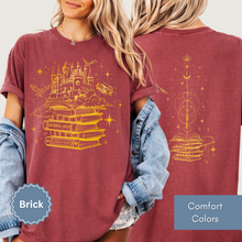 Load image into Gallery viewer, Magical Castle Shirt Wizard Shirt Wizard School Shirt