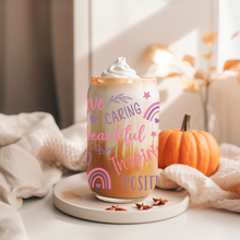 Load image into Gallery viewer, "INSPIRATIONAL SAYINGS" LIBBEY GLASS CAN