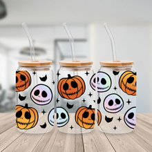 Load image into Gallery viewer, "JACK SKELLY" LIBBEY GLASS CAN