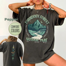 Load image into Gallery viewer, Harry Potter Shirt Forbidden Forest Shirt Potterhead Shirts Potterhead Gift Wizard School Shirt HP Fan Gift Magical Shirt Wizarding World Potterhead Merch Hogwarts Shirt