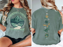 Load image into Gallery viewer, Harry Potter Shirt Forbidden Forest Shirt Potterhead Shirts Potterhead Gift Wizard School Shirt HP Fan Gift Magical Shirt Wizarding World Potterhead Merch Hogwarts Shirt