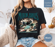 Load image into Gallery viewer, hagrid shirt Magical Motor Bikes Shirt Vintage Flying Cars Shirt Magical Shirt Universal Shirts Wizard Shirt Wizard School Shirt Wizard House Potterhead Gift Wizarding World