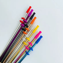 Load image into Gallery viewer, SILICONE STRAW SILENCERS