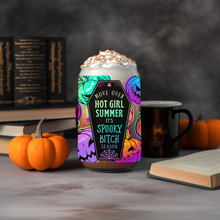 Load image into Gallery viewer, &quot;SPOOKY B*TCH SEASON&quot; LIBBEY GLASS CAN
