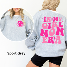 Load image into Gallery viewer, Girl Mom Era Sweatshirt New Mom Sweatshirt Girl Mom Gifts Mom Shirt Mama Shirt
