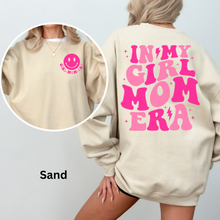 Load image into Gallery viewer, Girl Mom Era Sweatshirt New Mom Sweatshirt Girl Mom Gifts Mom Shirt Mama Shirt
