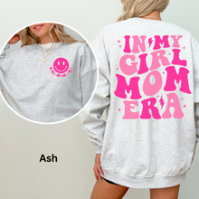 Load image into Gallery viewer, Girl Mom Era Sweatshirt New Mom Sweatshirt Girl Mom Gifts Mom Shirt Mama Shirt
