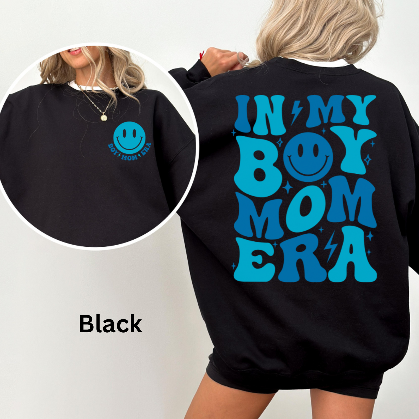 New Mom Sweater Boy Mama Sweatshirt Boy Mom Sweatshirt In My Boy Mom Era Mother's Day Gift Sweater Mama Shirt New Mom Baby Shower Gift