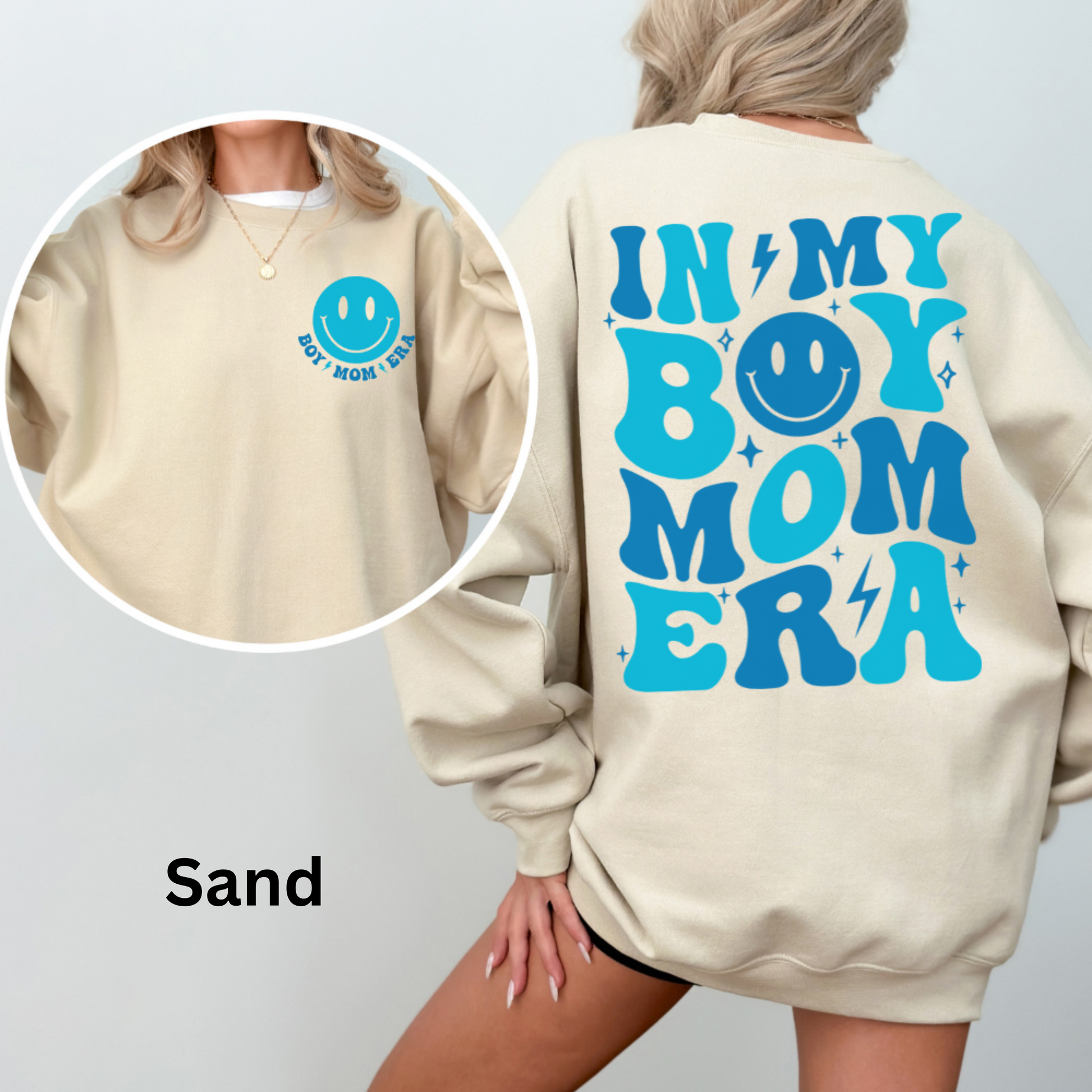 New Mom Sweater Boy Mama Sweatshirt Boy Mom Sweatshirt In My Boy Mom Era Mother's Day Gift Sweater Mama Shirt New Mom Baby Shower Gift