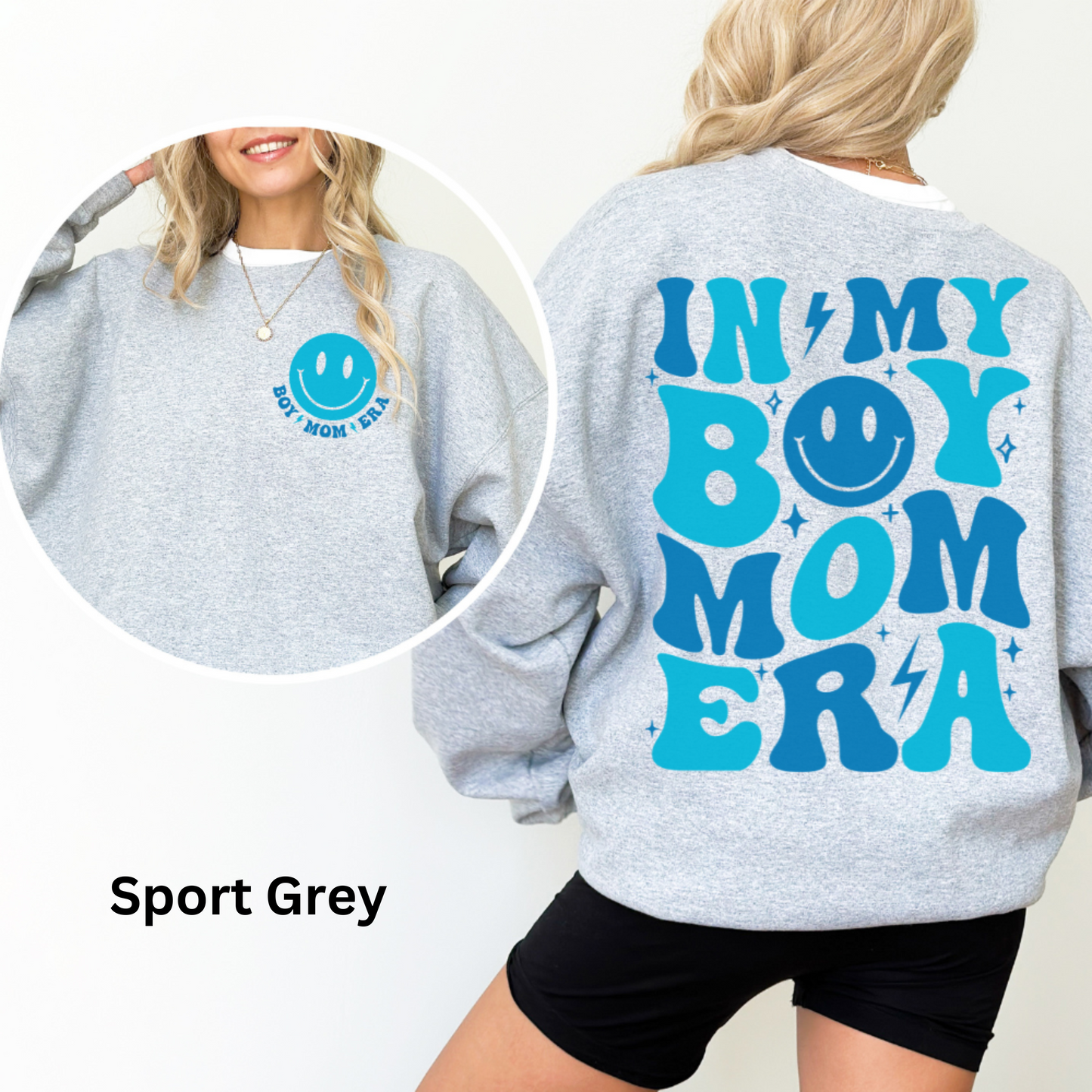 New Mom Sweater Boy Mama Sweatshirt Boy Mom Sweatshirt In My Boy Mom Era Mother's Day Gift Sweater Mama Shirt New Mom Baby Shower Gift