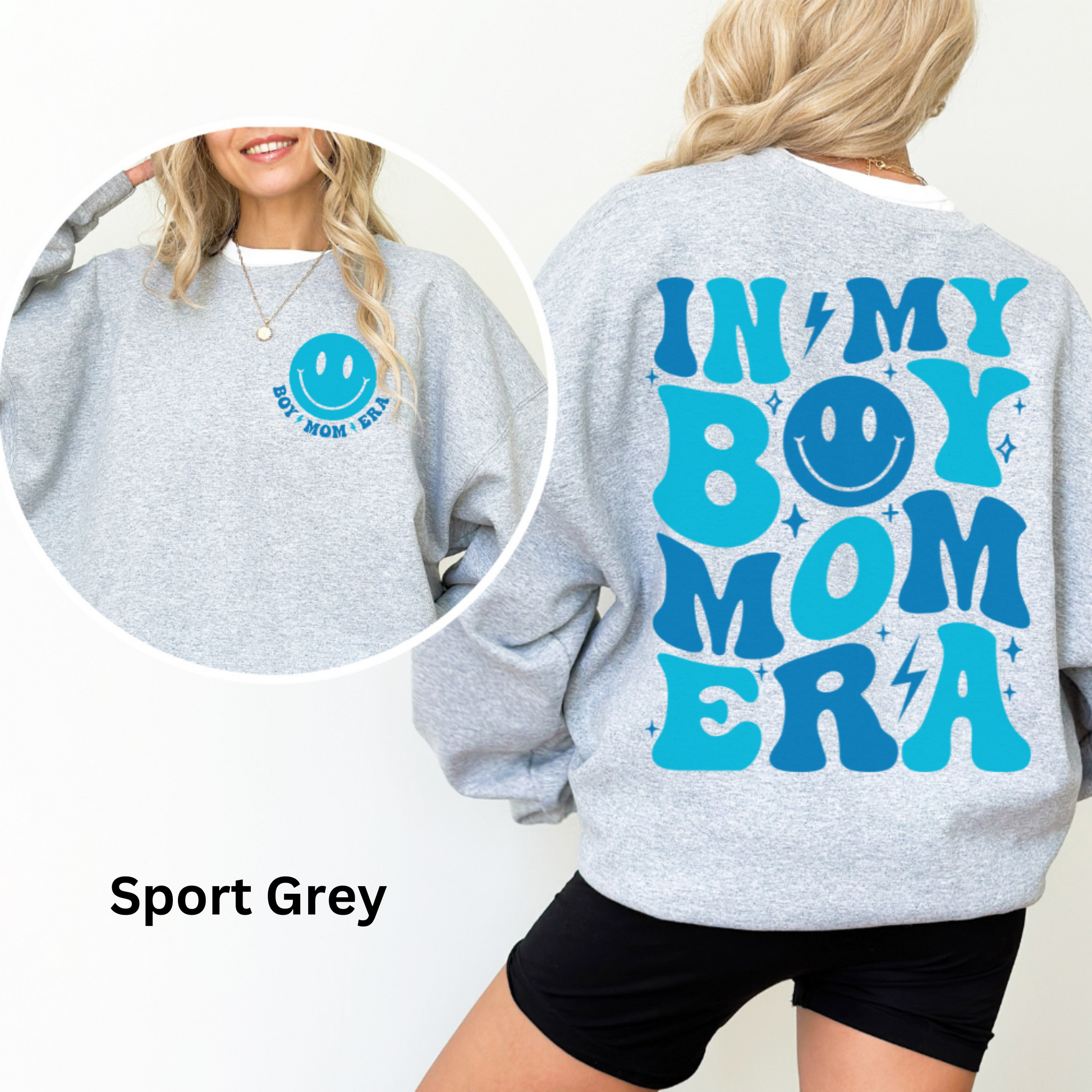 New Mom Sweater Boy Mama Sweatshirt Boy Mom Sweatshirt In My Boy Mom Era Mother's Day Gift Sweater Mama Shirt New Mom Baby Shower Gift