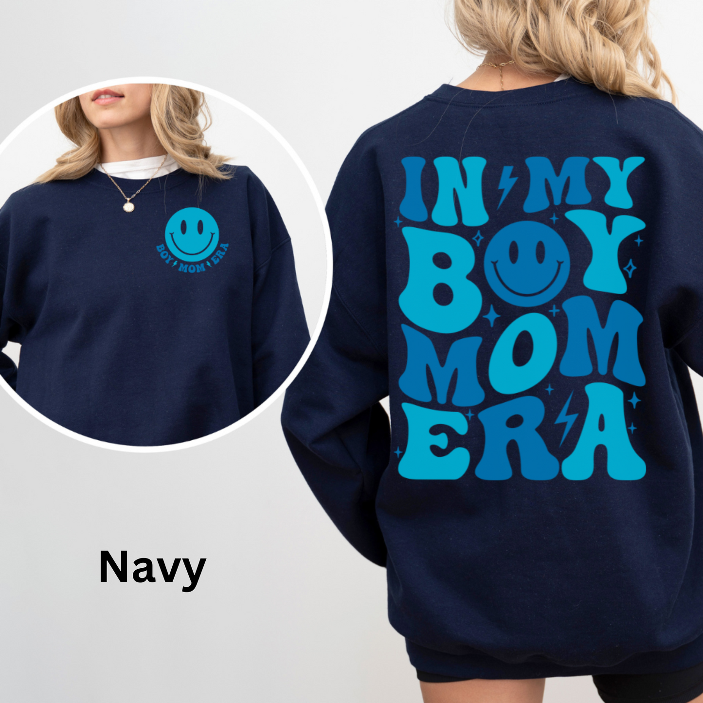 New Mom Sweater Boy Mama Sweatshirt Boy Mom Sweatshirt In My Boy Mom Era Mother's Day Gift Sweater Mama Shirt New Mom Baby Shower Gift
