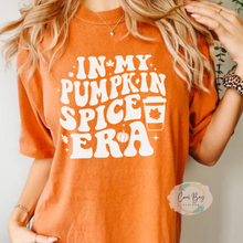 Load image into Gallery viewer, In My Pumpkin Spice Era Tshirt
