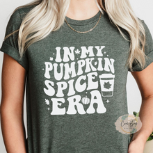 Load image into Gallery viewer, In My Pumpkin Spice Era Tshirt
