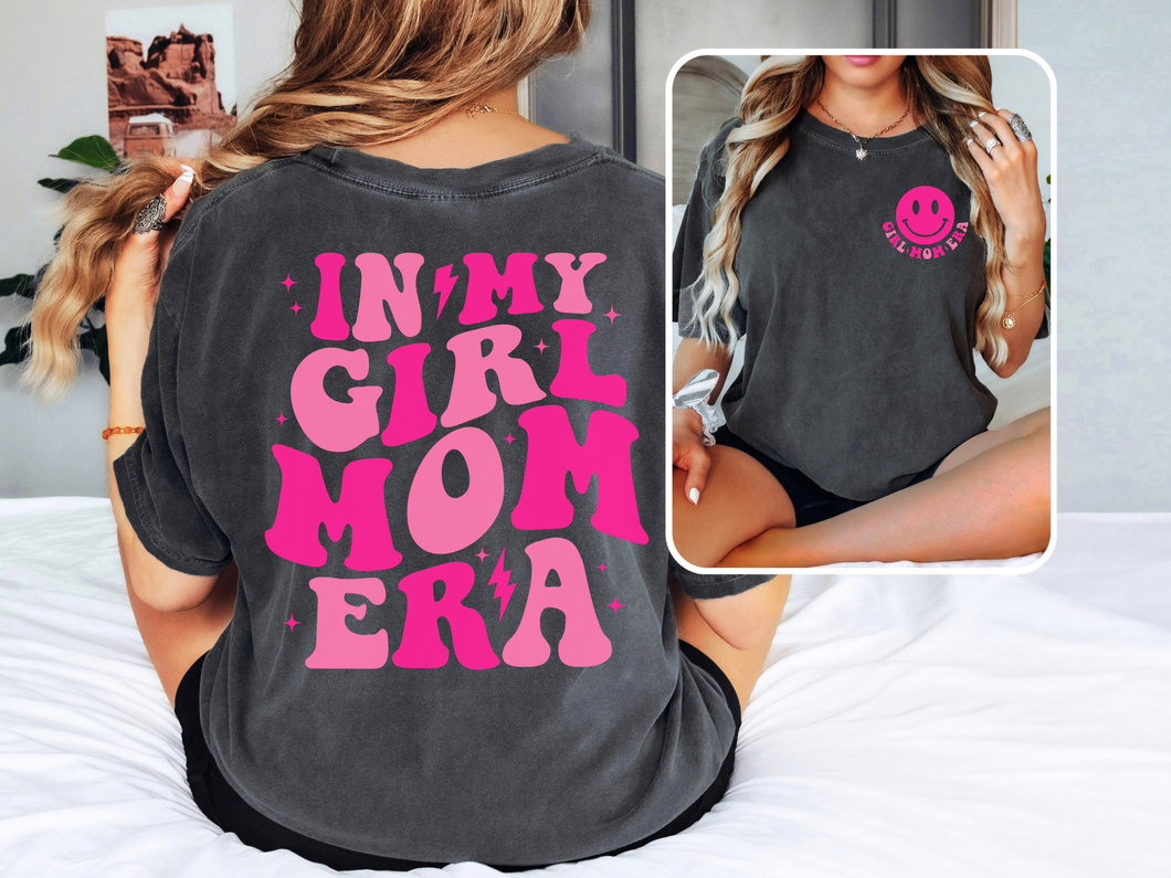 New Mom Sweatshirt Girl Mom Gifts Birthday Girl Mom Shirt Mother's Day Gift Sweater Mama Shirt New Mom Baby Shower Gift Girl Mom Era Shirt
