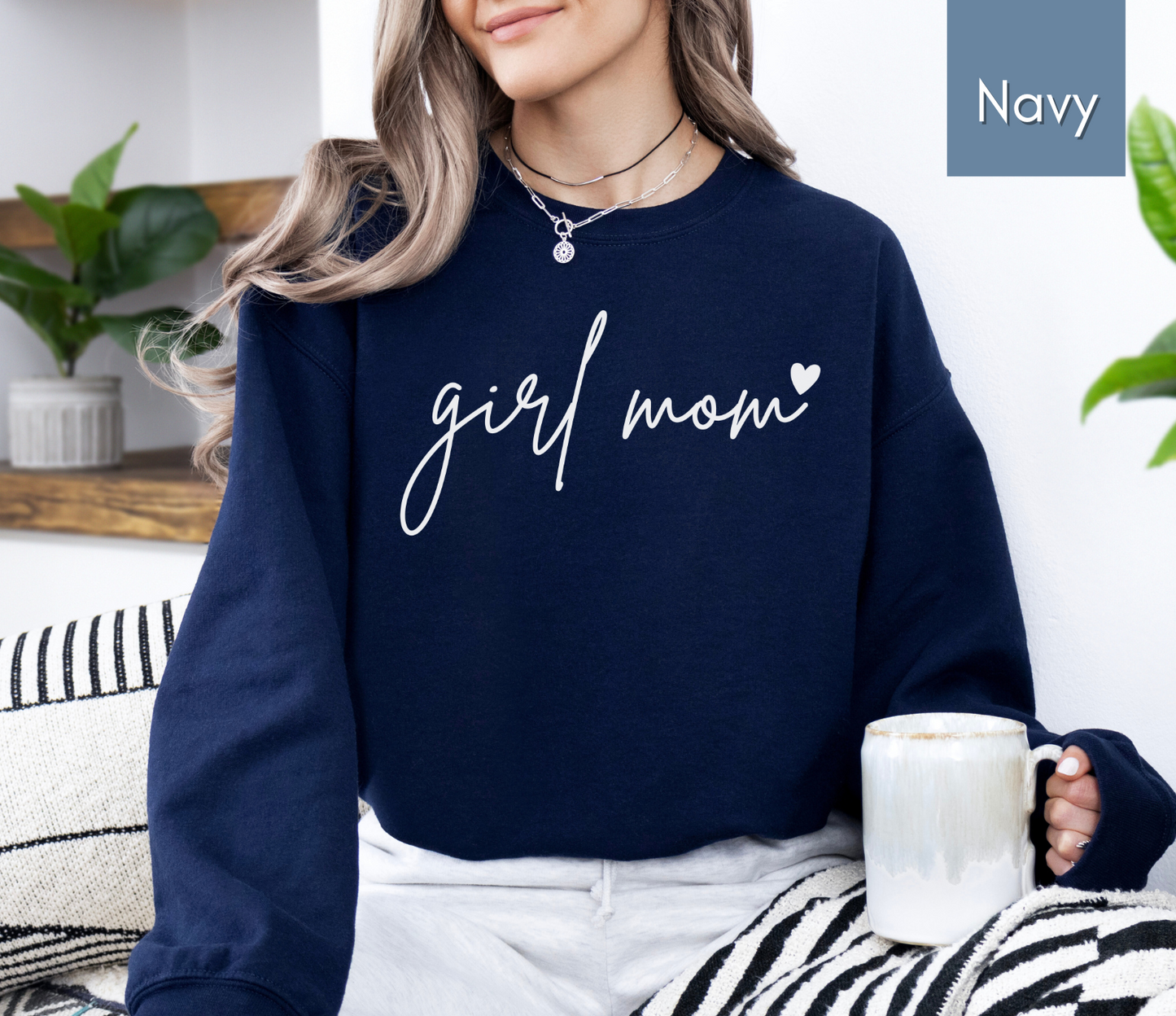 New Mom Sweatshirt Girl Mom Gift Mom Shirts Mother's Day Gift Girl Mom Sweatshirt Mama Shirt Mom Birthday Gift New Mom Gift Mama to be Gift