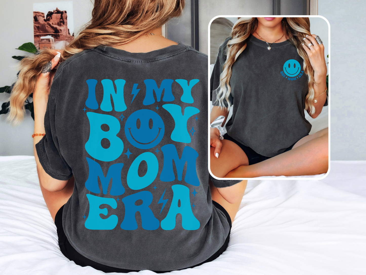 New Mom Sweater Boy Mama Sweatshirt Boy Mom Sweatshirt In My Boy Mom Era Mother's Day Gift Sweater Mama Shirt New Mom Baby Shower Gift