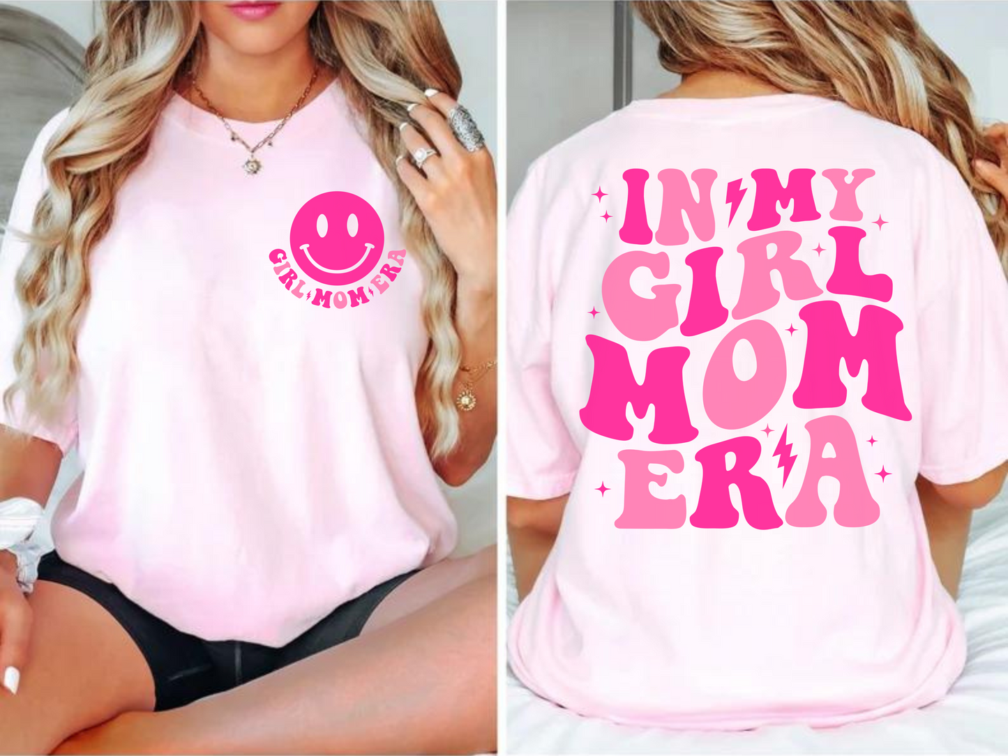 New Mom Sweatshirt Girl Mom Gifts Birthday Girl Mom Shirt Mother's Day Gift Sweater Mama Shirt New Mom Baby Shower Gift Girl Mom Era Shirt