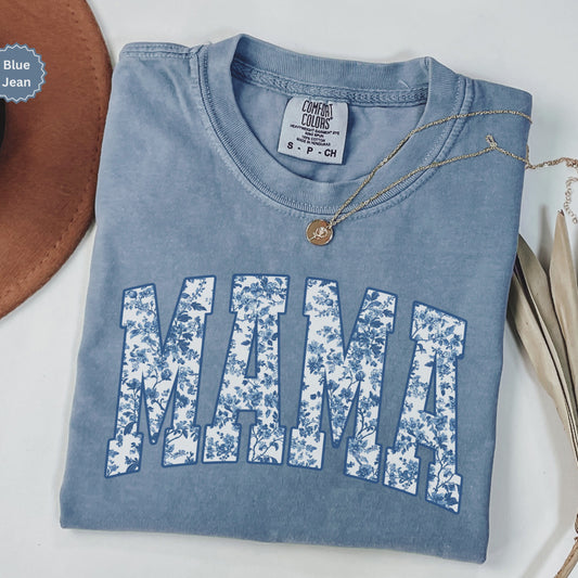 Toile Floral Mama Shirt