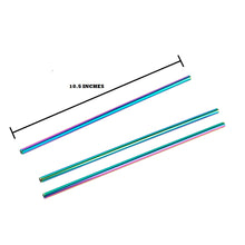 Load image into Gallery viewer, RAINBOW STAINLESS STEEL STRAW
